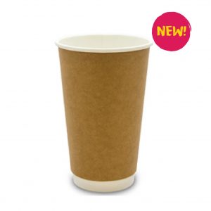 500ml Double Wall Kraft Cup