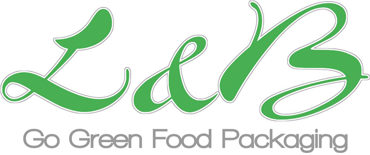 go green food packaging logo