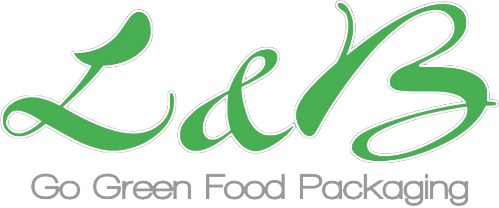 L&B Go green food packaging logo